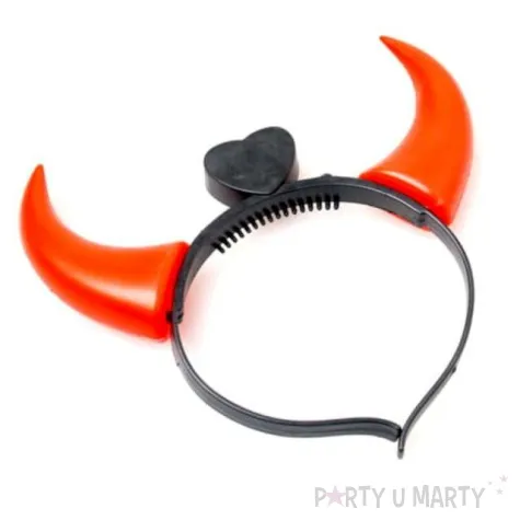 opaska party rogi swiecace czerwone arpex