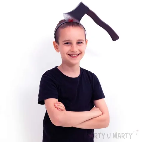 opaska party siekiera w glowie plastikowa partypal