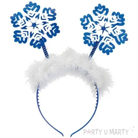 opaska party sniezynki folat