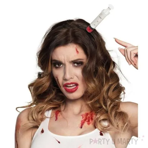 opaska party strzykawka w glowie boland