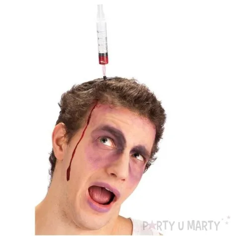 opaska party strzykawka w glowie carnival toys