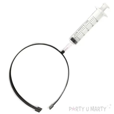 opaska party strzykawka w glowie widmann