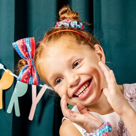 opaska party swiateczne renifery muszka folat