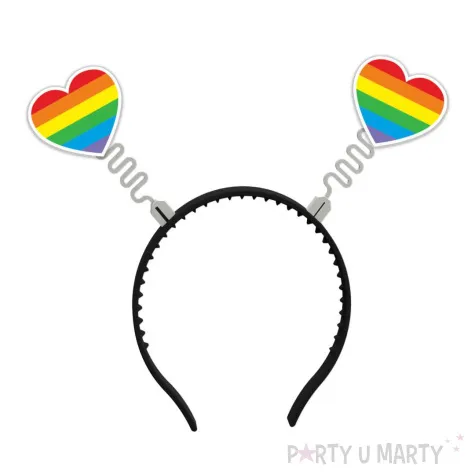 opaska party t czowe serduszka