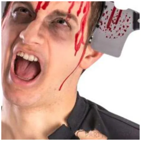 opaska party tasak w glowie carnival toys