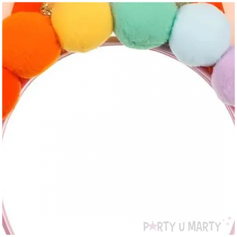 opaska party tecza partydeco