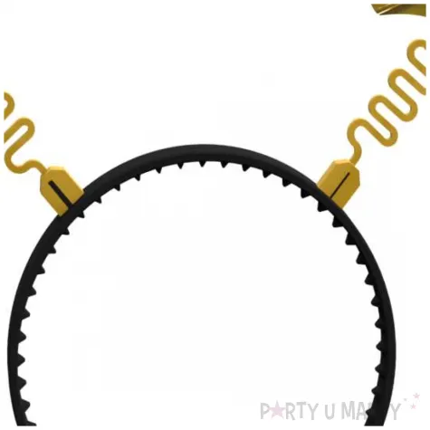 opaska party urodziny liczba 18 zloty