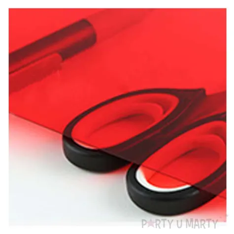 opaska party walentynki love czerwony transparent