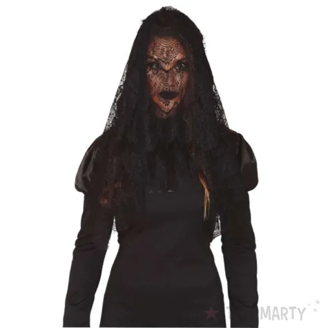 opaska party welon czarna wdowa czarny guirca