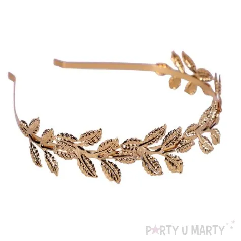 opaska party wieniec laurowy zloty fyasa