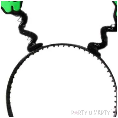 opaska party zielone wiedzmy czarna arpex