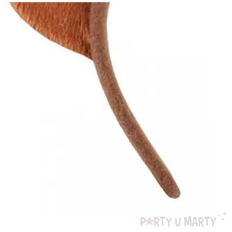 opaska renifer z uszami brazowy godan