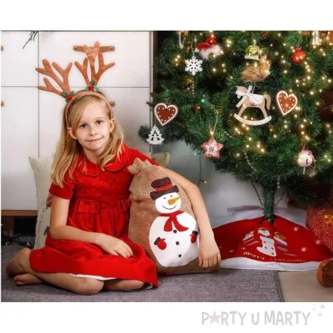 opaska rogi renifera brazowy godan