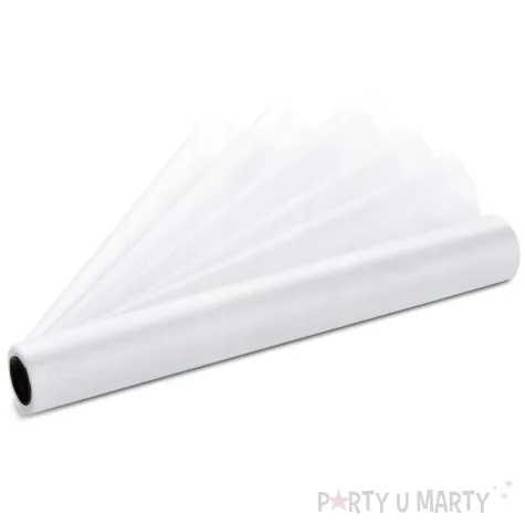 organza gladka bialy partydeco 0 36 x 9 m