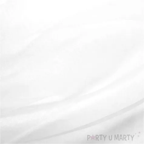 organza gladka bialy partypal 0 36 x 9 m