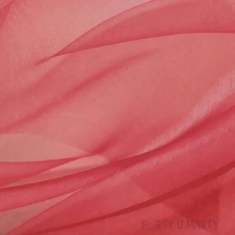 organza gladka burgundowy partypal 0 16 x 9 m