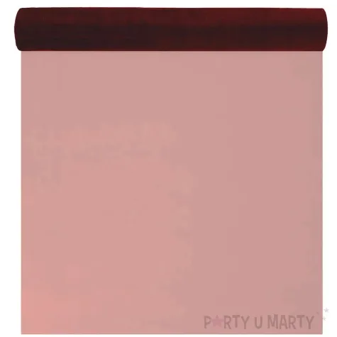 organza gladka burgundowy partypal 0 36 x 9 m