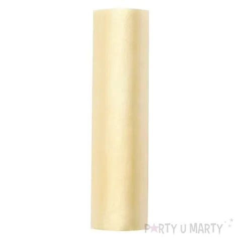 organza gladka kremowa partydeco 0 16 x 9 m