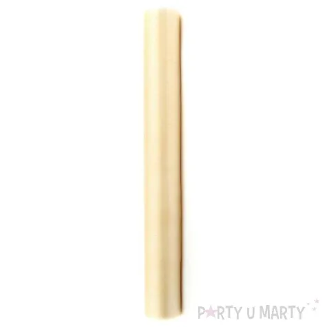 organza gladka kremowa partydeco 0 36 x 9 m