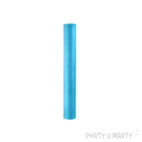 organza gladka obszywana turkusowy partydeco 0 38 x 9 m