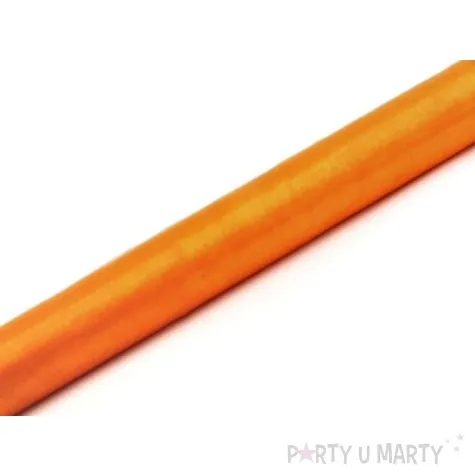 organza gladka pomaranczowa partydeco 0 36 x 9 m