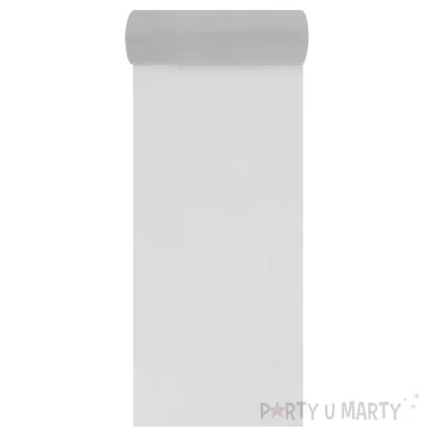 organza gladka srebrny partypal 0 16 x 9 m