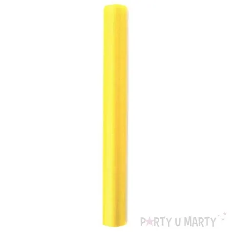 organza gladka zolta partydeco 0 36 x 9 m