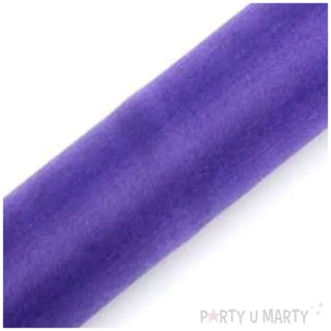 organza snow fioletowa partydeco 0 36 x 9 m