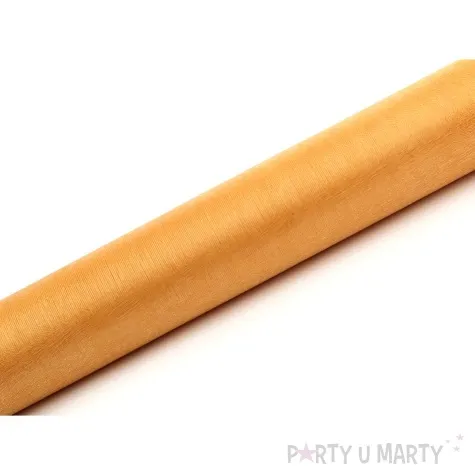 organza snow zlota partydeco 0 36 x 9 m