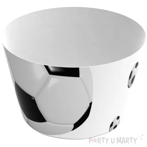 oslonki dekoracyjne pilka nozna bialo czarny congee 6 szt