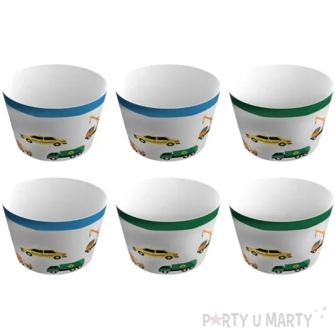 oslonki dekoracyjne samochodziki congee 6 szt