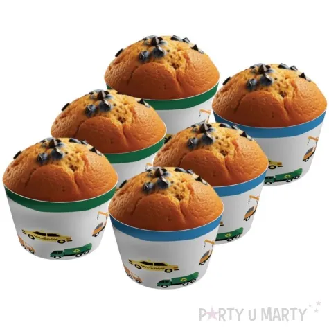 oslonki dekoracyjne samochodziki congee 6 szt