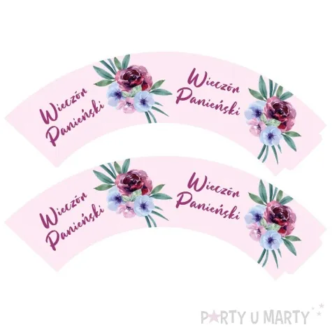 oslonki dekoracyjne wieczor panienski congee 6 szt