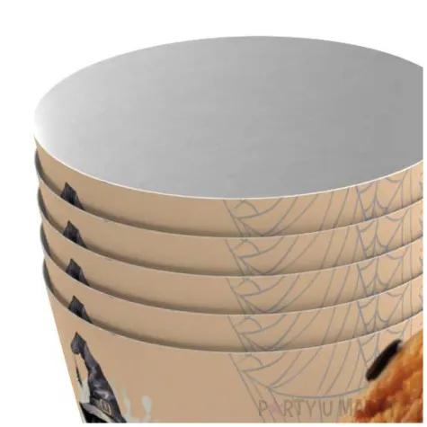 oslonki na muffinki halloween kot czarownicy z dynia 6 szt