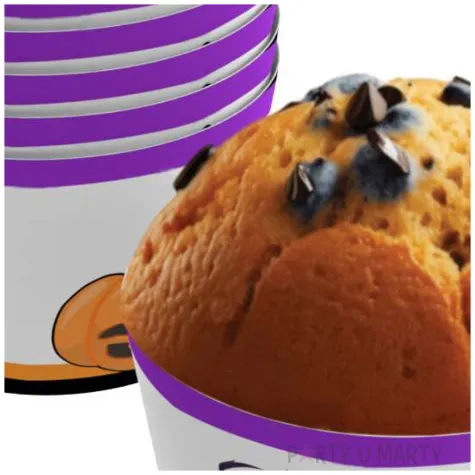 oslonki na muffinki straszne halloween dynia 6 szt