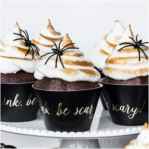 oslonki na muffinki trick or treat partydeco 6 szt