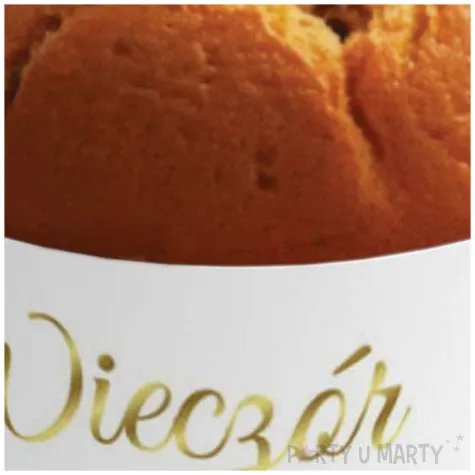 oslonki na muffinki wieczor panienski listki bialy congee 6 szt