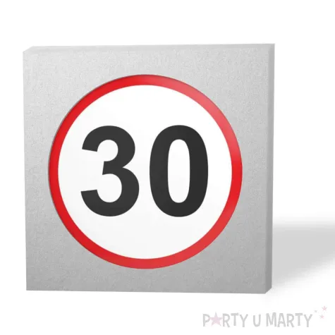 otwieracz 30 urodziny traffic birthday 56 mm