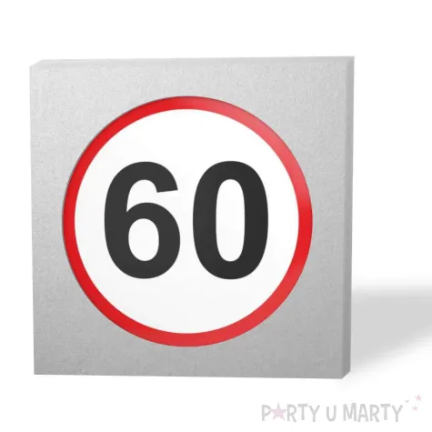 otwieracz 60 urodziny traffic birthday 56 mm