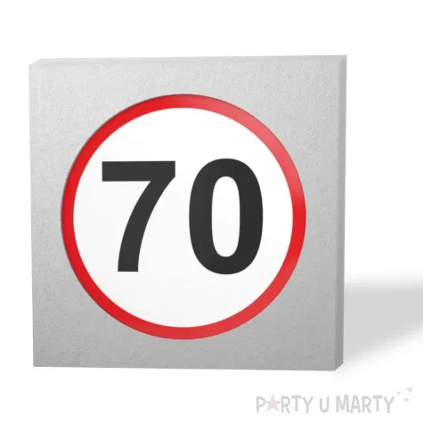 otwieracz 70 urodziny traffic birthday 56 mm