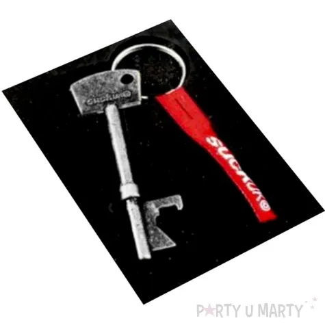 otwieracz stalowy kluczyk z zawieszka ikonka