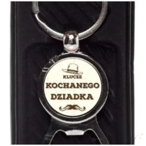 otwieracz z brelokiem klucze dziadka giftmania