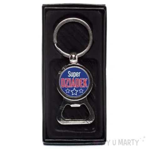 otwieracz z brelokiem super dziadek giftmania