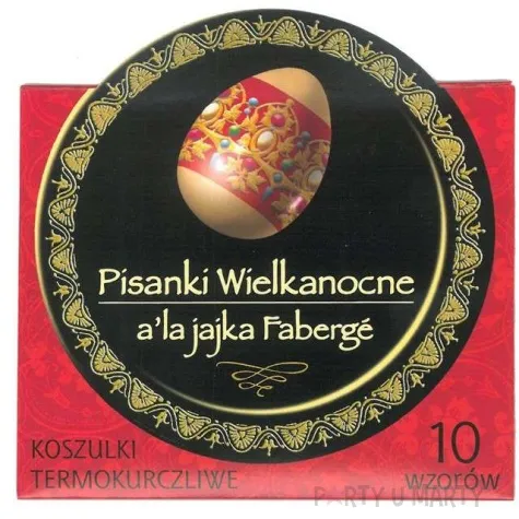 owijki na jajka faberge mix arpex 10 szt