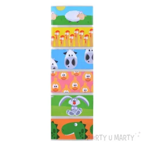 owijki na jajka zwierzaki mix arpex 6 szt