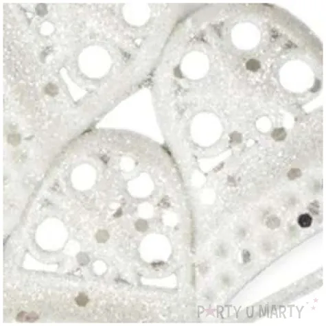 ozdoba choinkowa brokatowe dzwoneczki titanum 12 cm 2 szt