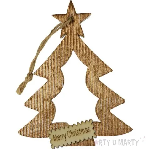 ozdoba choinkowa choinka merry christmas titanum 12 cm 2 szt