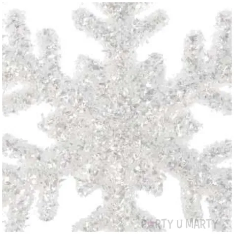 ozdoba choinkowa posrebrzana sniezynka arpex