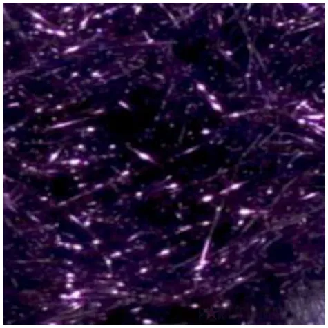 ozdoba choinkowa wlos anielski fioletowy arpex 10 g