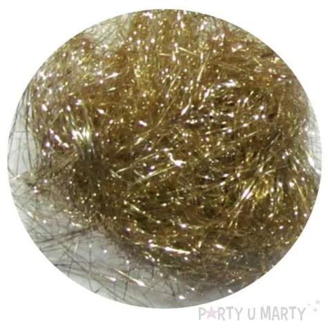 ozdoba choinkowa wlos anielski zloty arpex 10 g